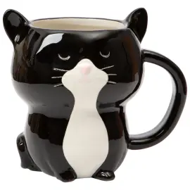 Mustavalkoinen Kissa Muki