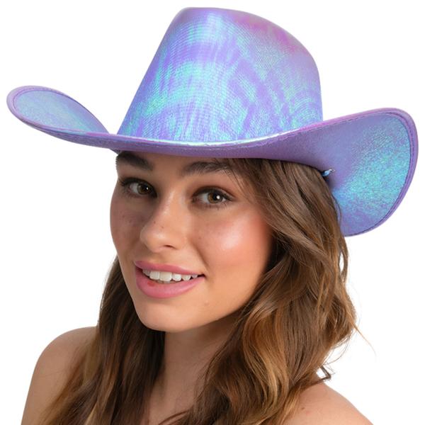 Cowboyhattu Kimaltava Laventeli