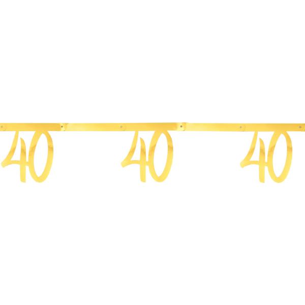 40 v Köynnös Metallic Kulta