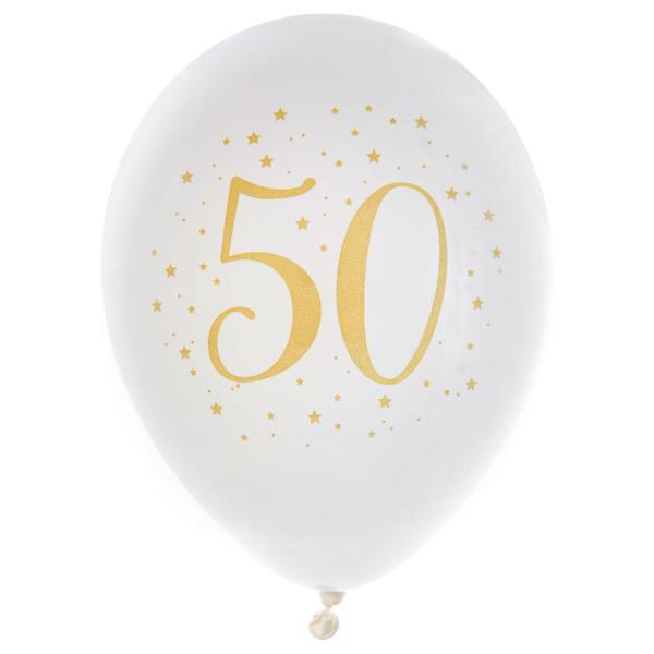 50 v Ilmapallot Tähtikuvioiset