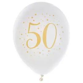 50 v Ilmapallot Tähtikuvioiset