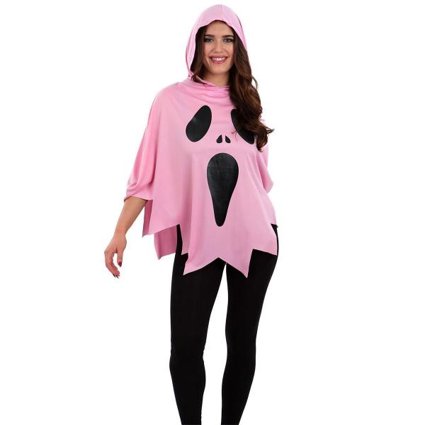 Pinkki Kummitus Poncho