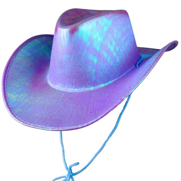 Cowboyhattu Kimaltava Laventeli