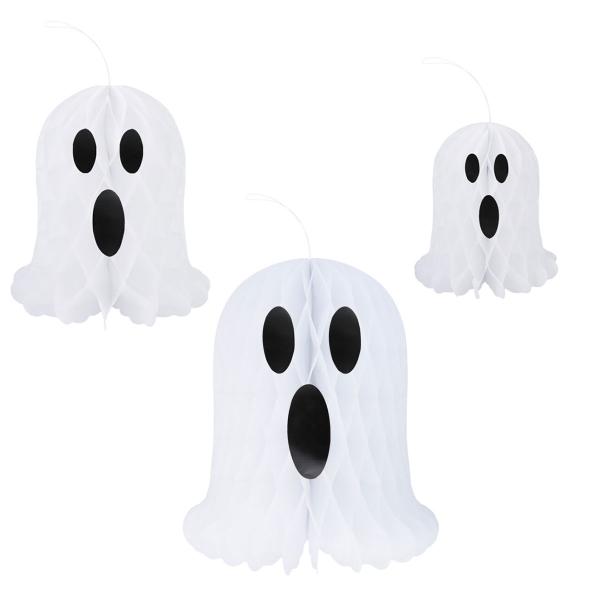 Riippuvat Honeycomb Kummitukset 3-kpl