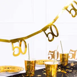 50 v Köynnös Metallic Kulta