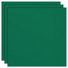 Paperiservetit Tummanvihre&auml; 20 kpl