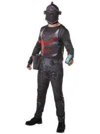 Fortnite Musta Knight Naamiaisasu Deluxe Medium