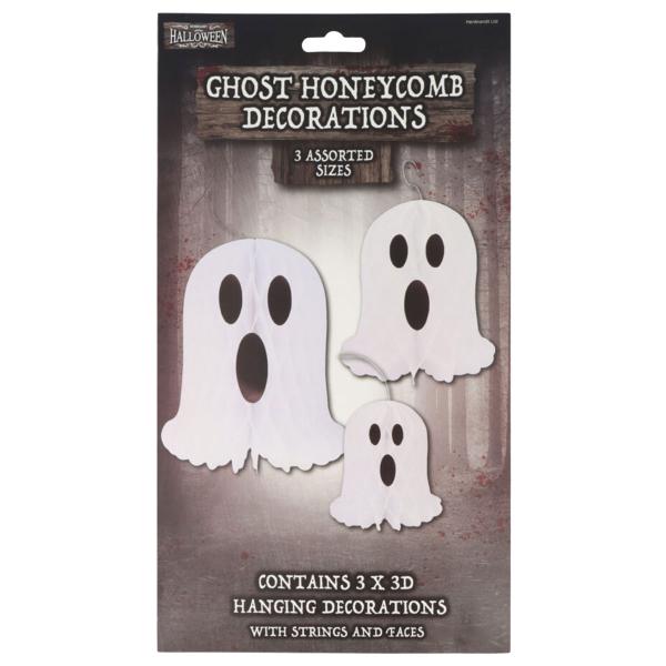 Riippuvat Honeycomb Kummitukset 3-kpl