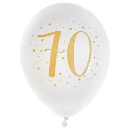 70 v Ilmapallot Tähtikuvioiset