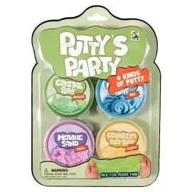 Putty's Party Muovailusavi Setti