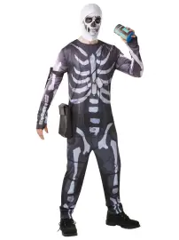 Fortnite Skull Trooper Naamiaisasu Large
