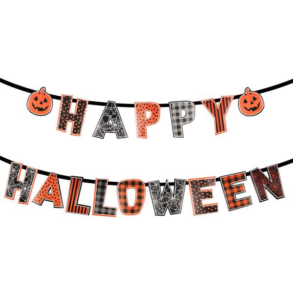 Kirjainköynnös Happy Halloween