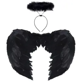 Mustat Enkelinsiivet ja S&auml;dekeh&auml; Setti