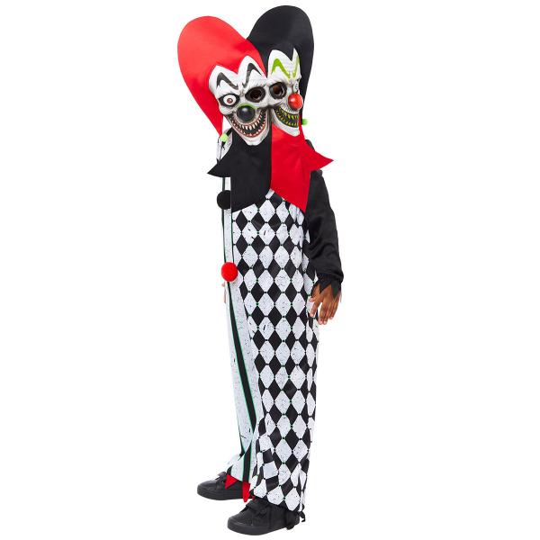 Kaksinaamainen Narri Naamiaisasu Lapsille