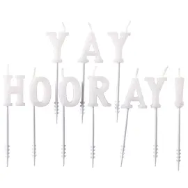 Yay Hooray Kakkukynttilät
