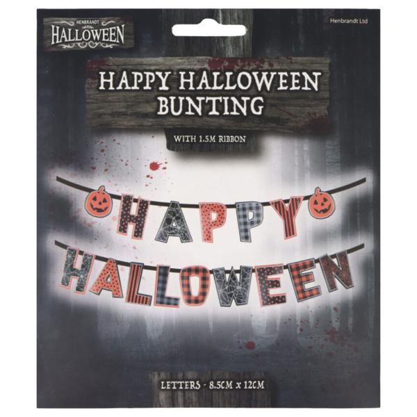 Kirjainköynnös Happy Halloween