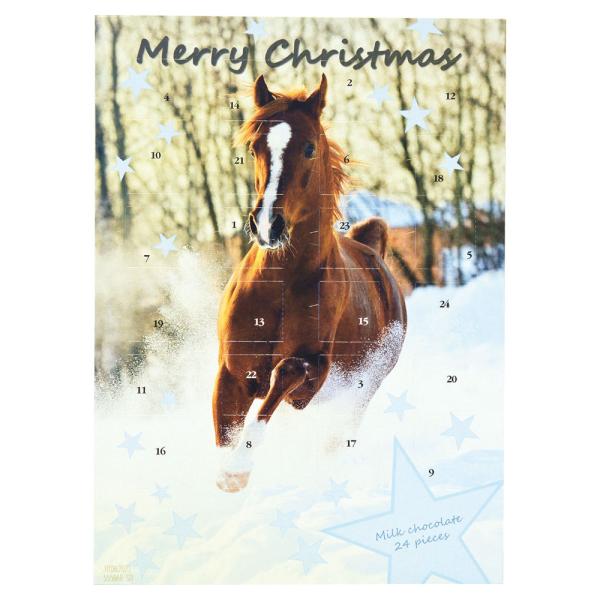 Suklaakalenteri Hevosia