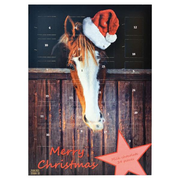 Suklaakalenteri Hevosia