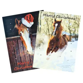 Suklaakalenteri Hevosia