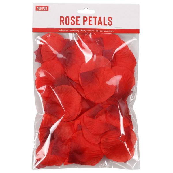 Ruusun Terälehdet Ombre Punaiset 100-kpl