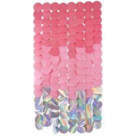 Party Backdrop Pinkki/Irisoiva 170x80 cm