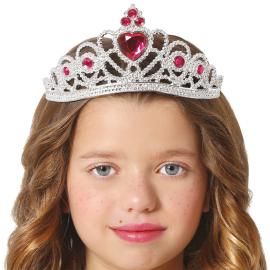 Hopea Tiara Punaisilla Jalokivillä Lapsille