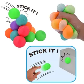 Sticky Stressipallot 6 kpl