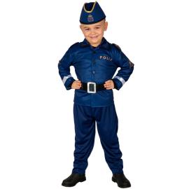 Poliisi Naamiaisasu Tummansininen Lapset 7-9 vuotta