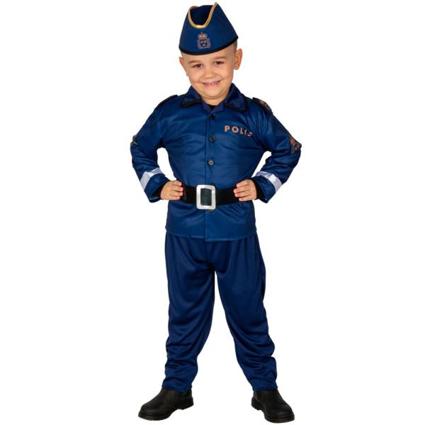 Poliisi Naamiaisasu Tummansininen Lapset