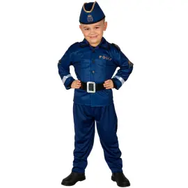 Poliisi Naamiaisasu Tummansininen Lapset