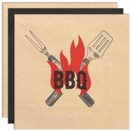 BBQ Paperiservetit 20 kpl