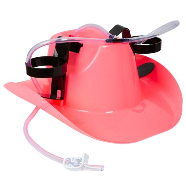 Cowboy Hattu Pinkki Juomapidikkeellä