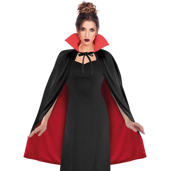 Käännettävä Vampyyrin Viitta Kauluksella