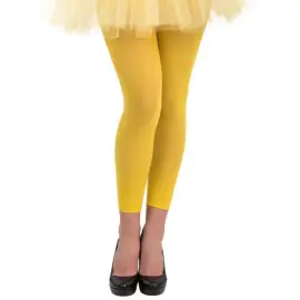 Leggingsit Neonkeltaiset