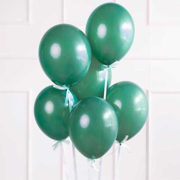 Vahvat Ilmapallot Pullonvihreä Pastelli 12 cm 100-pakkaus