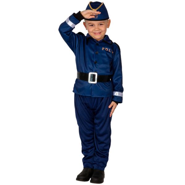 Poliisi Naamiaisasu Tummansininen Lapset