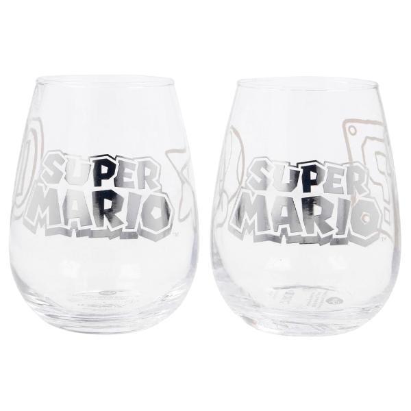 Super Mario Juomalasit 2-pakkaus