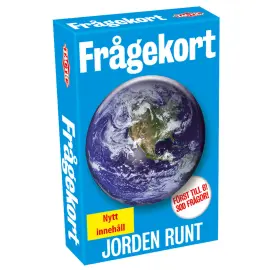 Frågekort Jorden Runt Kysymyskortit