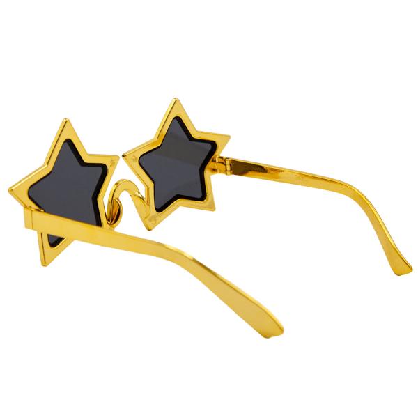 Tähdenmuotoiset Silmälasit Kulta