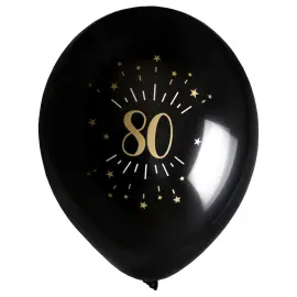 Ilmapallot 80 v Birthday Party Kulta