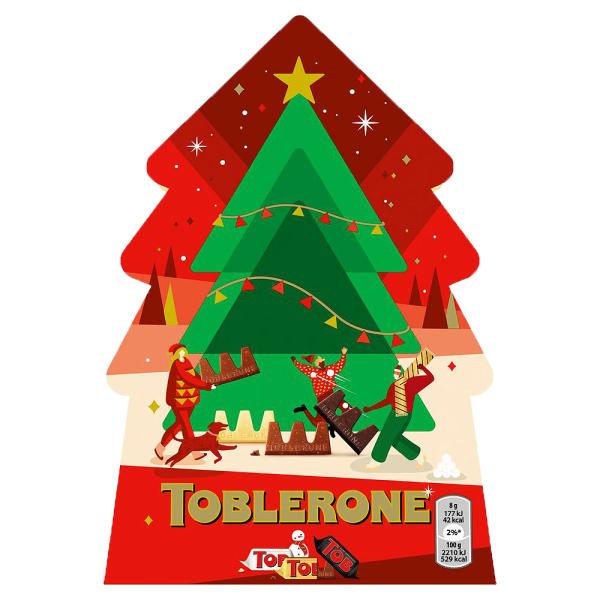 Toblerone Joulukonvehteja