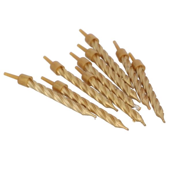 Kakkukynttilät Spiraali Kulta