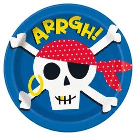 Merirosvo Pahvilautaset Ahoy