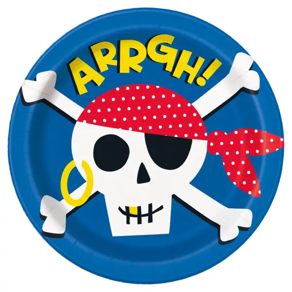 Merirosvo Pahvilautaset Ahoy