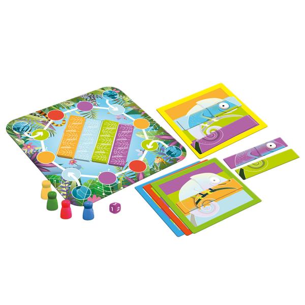 Mitt Första Spel - Färglägg Kameleonten Peli