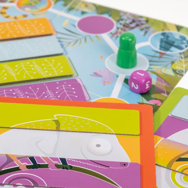 Mitt Första Spel - Färglägg Kameleonten Peli