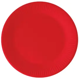 Punaiset Pahvilautaset Solid Color