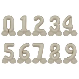 Seisova Numeroilmapallo Creamy Latte Matta