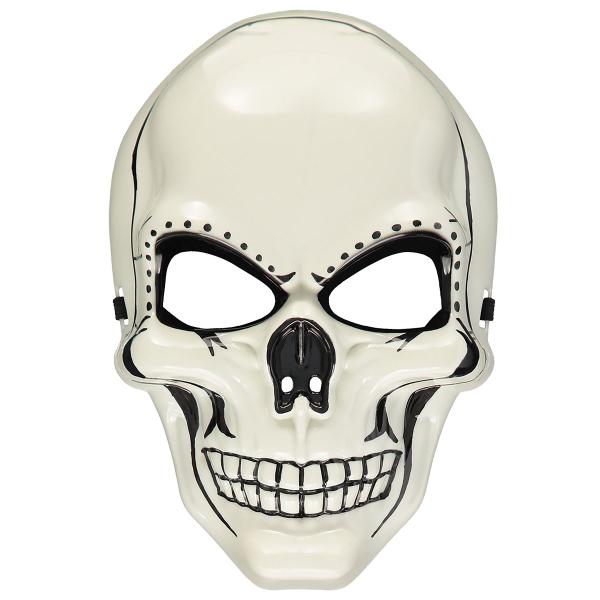 Valkoinen ja Musta Pääkallonaamio