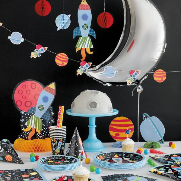 Avaruus Pahvilautaset Outer Space 22cm